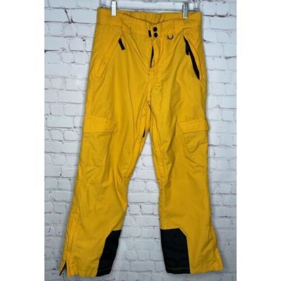 Women's   SLALOM  ‎ Ski Snowboard Pants Yellow Size S Snow pants Winter Sports - Picture 1 of 9
